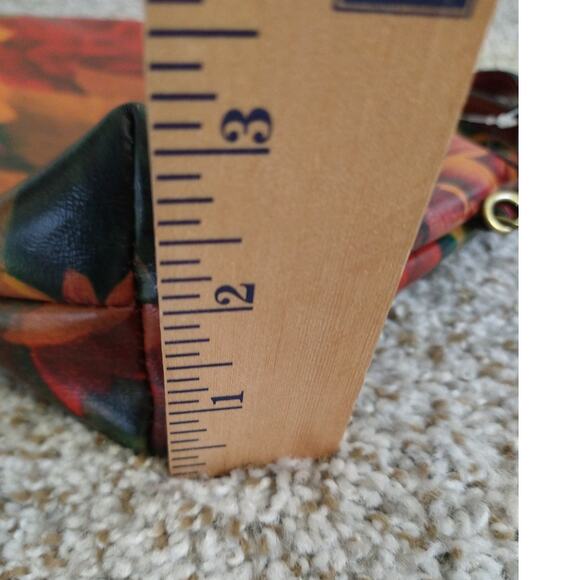 Patricia Nash Valerie Floral Leather Wristlet Clutch - Picture 11 of 15